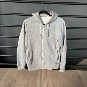 tentree Gray Women's Zip Up Sweater